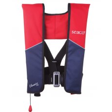 Seago Classic 190 Automatic inflation Harness Lifejacket Red/Navy 190N