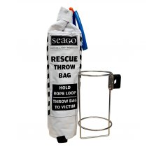 Seago Rescue Throw Bag & Stainless Holder