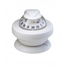 Offshore 55 Compass-White card, white flange
