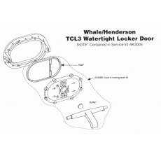 Whale/Henderson AK3005 TCL3 Watertight Door Service Kit