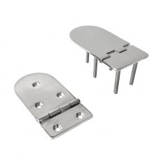 Heavy Duty Cast Stainless Steel Hinges 65mm x 126mm