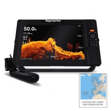 Raymarine Element 12 HV - 12" Chart Plotter with CHIRP Sonar, HyperVision, Wi-Fi, GPS, HV-100+ trans