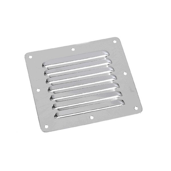 C.Quip Stainless Steel Louvered Vent 128x116mm