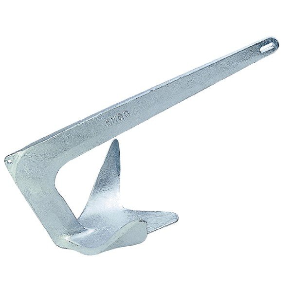 Lalizas Galvanised Claw Anchor 5kg