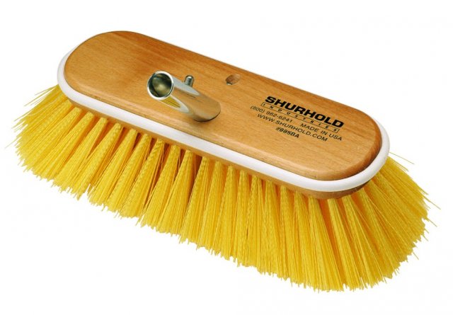 Shurhold Shurhold 10” Regular Brush – 985 – Medium Yellow, Polystyrene