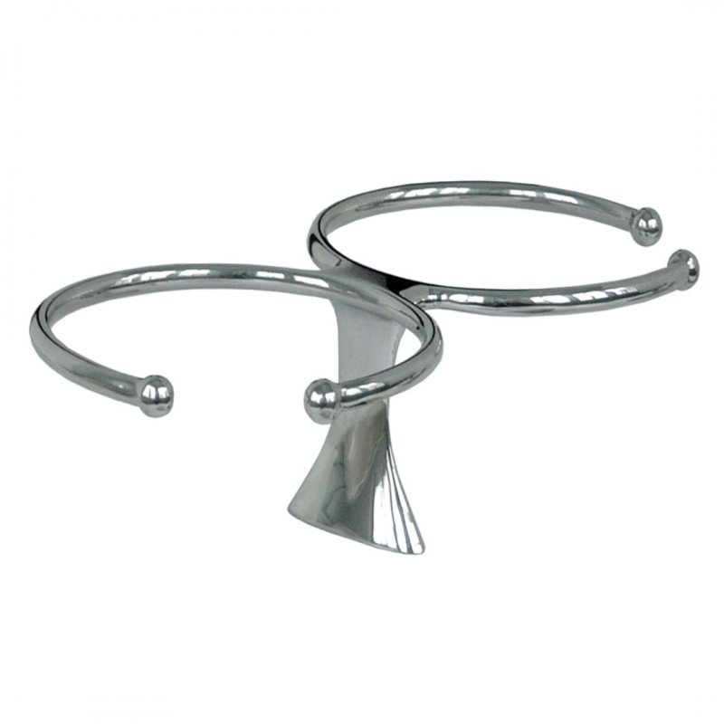 C.Quip Stainless Steel Drinks Holder Double