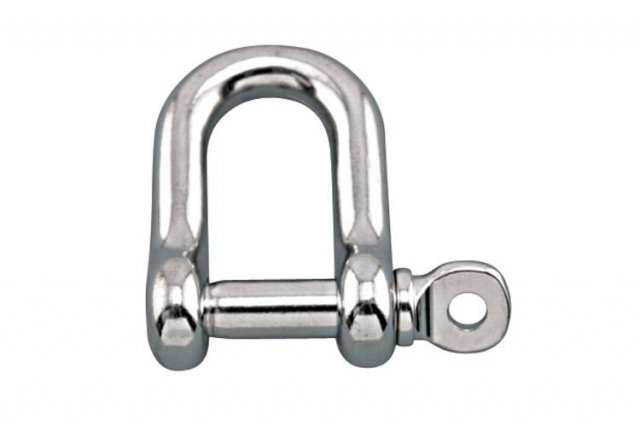 TCS Chandlery Stainless Steel 'D' Shackle