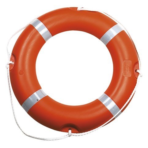 Baltic 75cm Orange Lifering - SOLAS Approved for Commercial Use