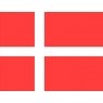 Denmark Courtesy Flag