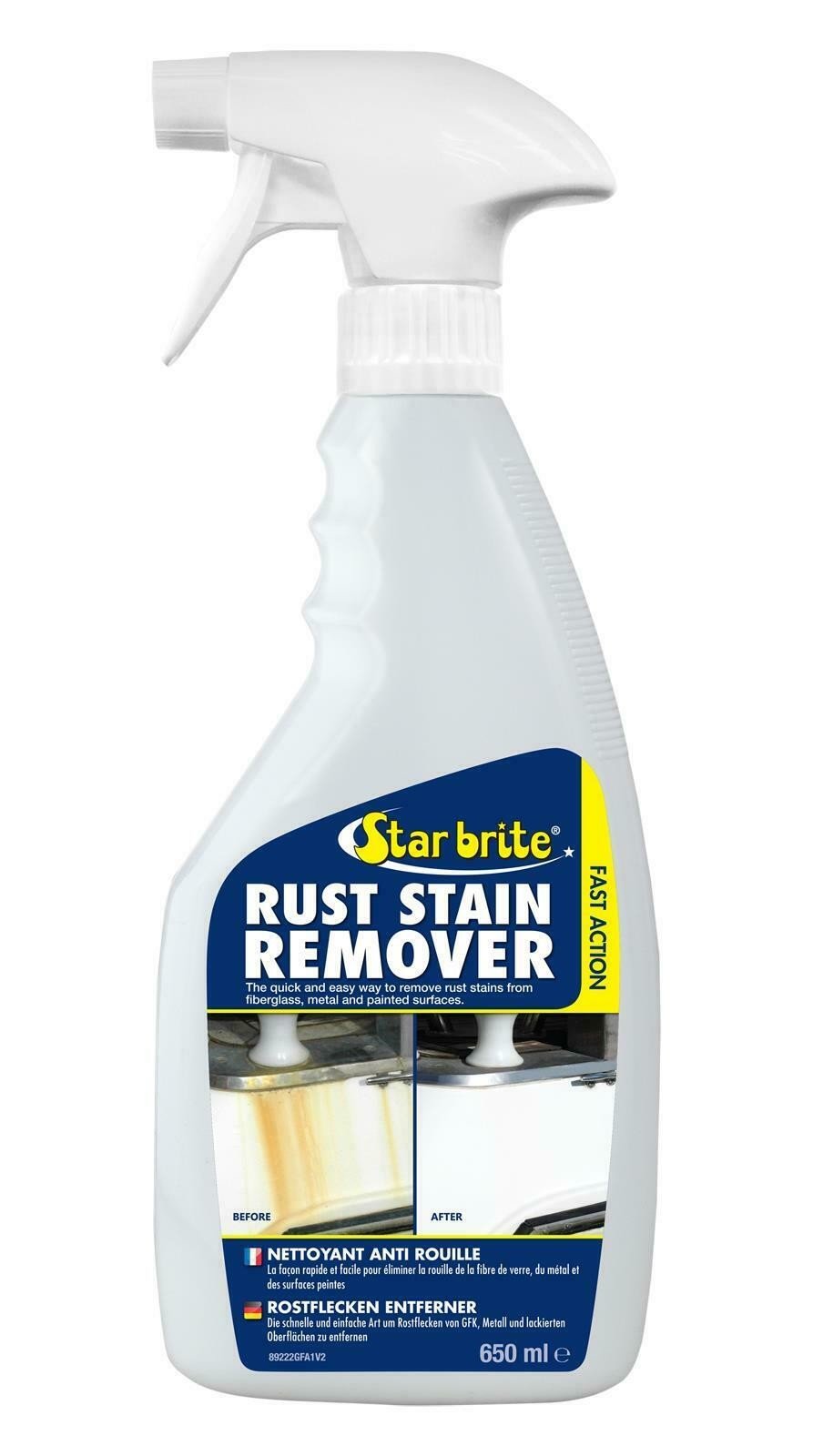 Starbrite Rust Stain Remover 22?oz by Star Brite STAR BRITE Rust \u0026 Corrosion Stain Remover - Fast -