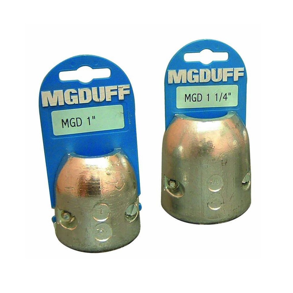 MG Duff Shaft Anode with AntiRattle Insert 13/4" Shaft TCS Chandlery