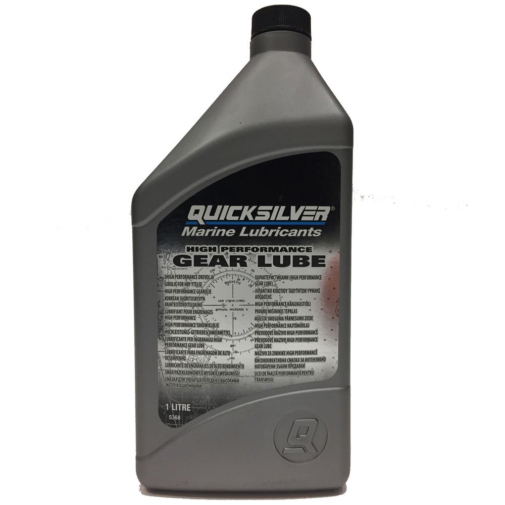 Quicksilver High Performance Gear Lube 1ltr Bottle TCS Chandlery