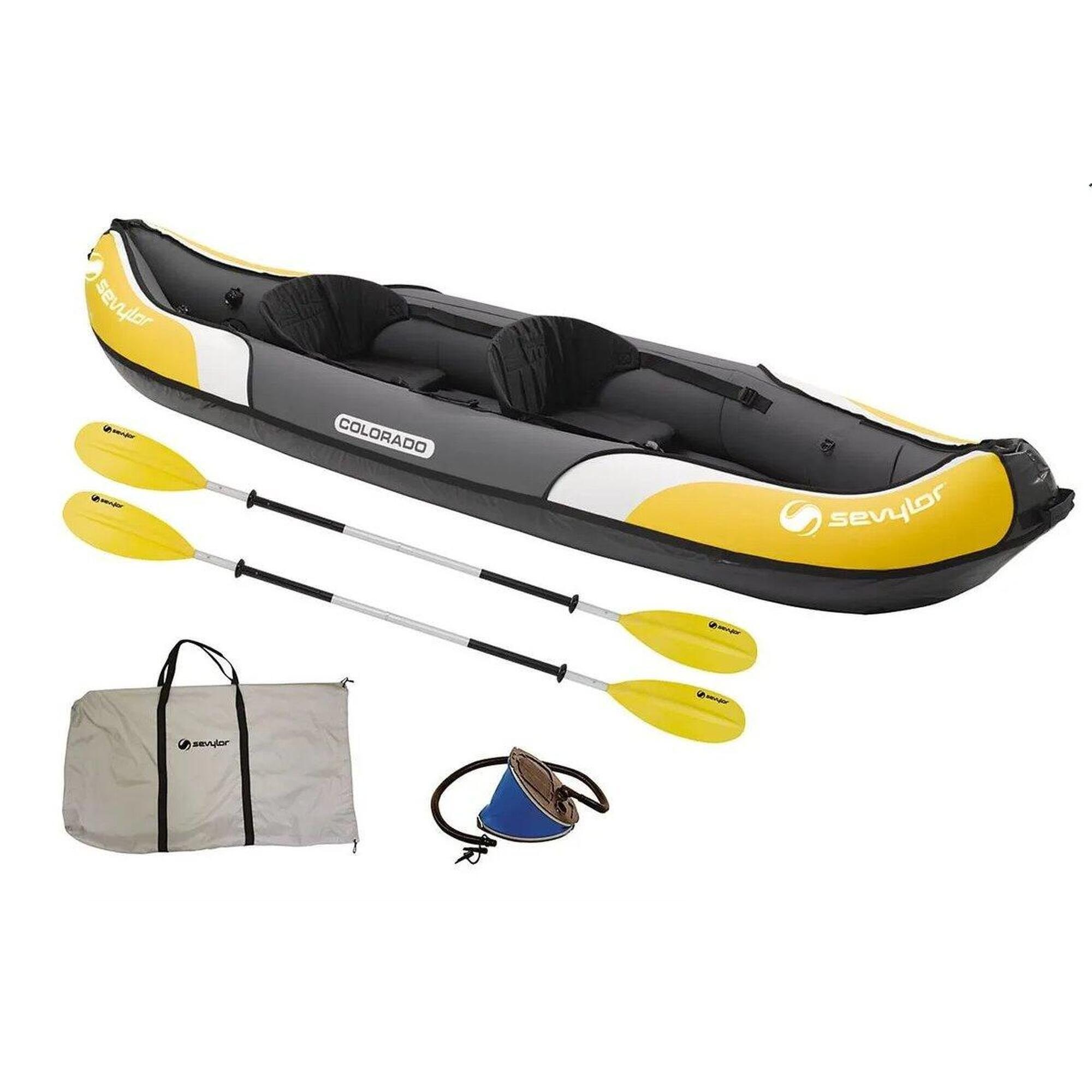 Sevylor Colorado Inflatable Kayak & Paddle Kit Offer TCS Chandlery