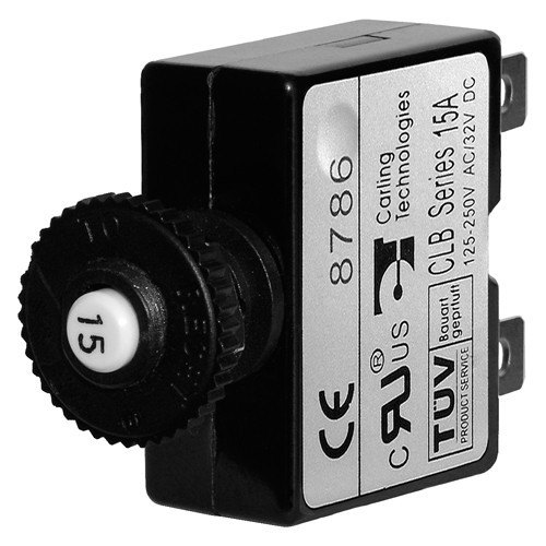 Carling 30 Amp Boat Rocker Switch Circuit Breaker Afi X0 09 198 531 I