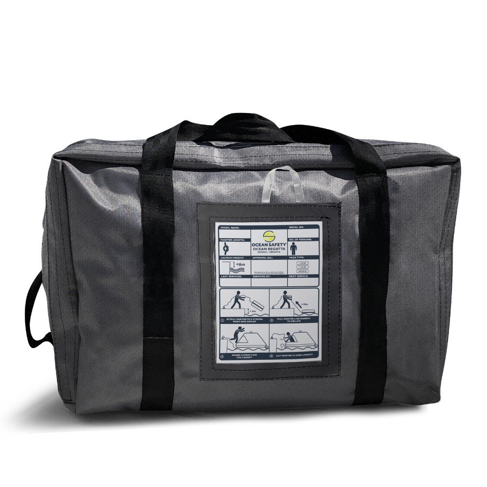 8 Person Life Rack Ocean Safety Regatta 8 Person Liferaft - TCS Chandlery