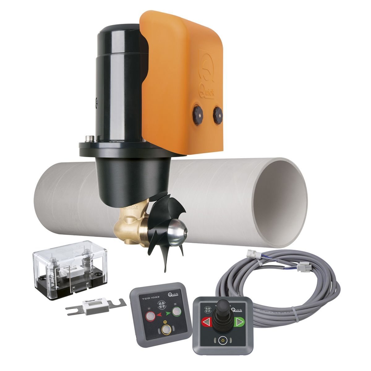 Quick 55KGF 12v Bow Thruster Kit 2649' Boat TCS Chandlery