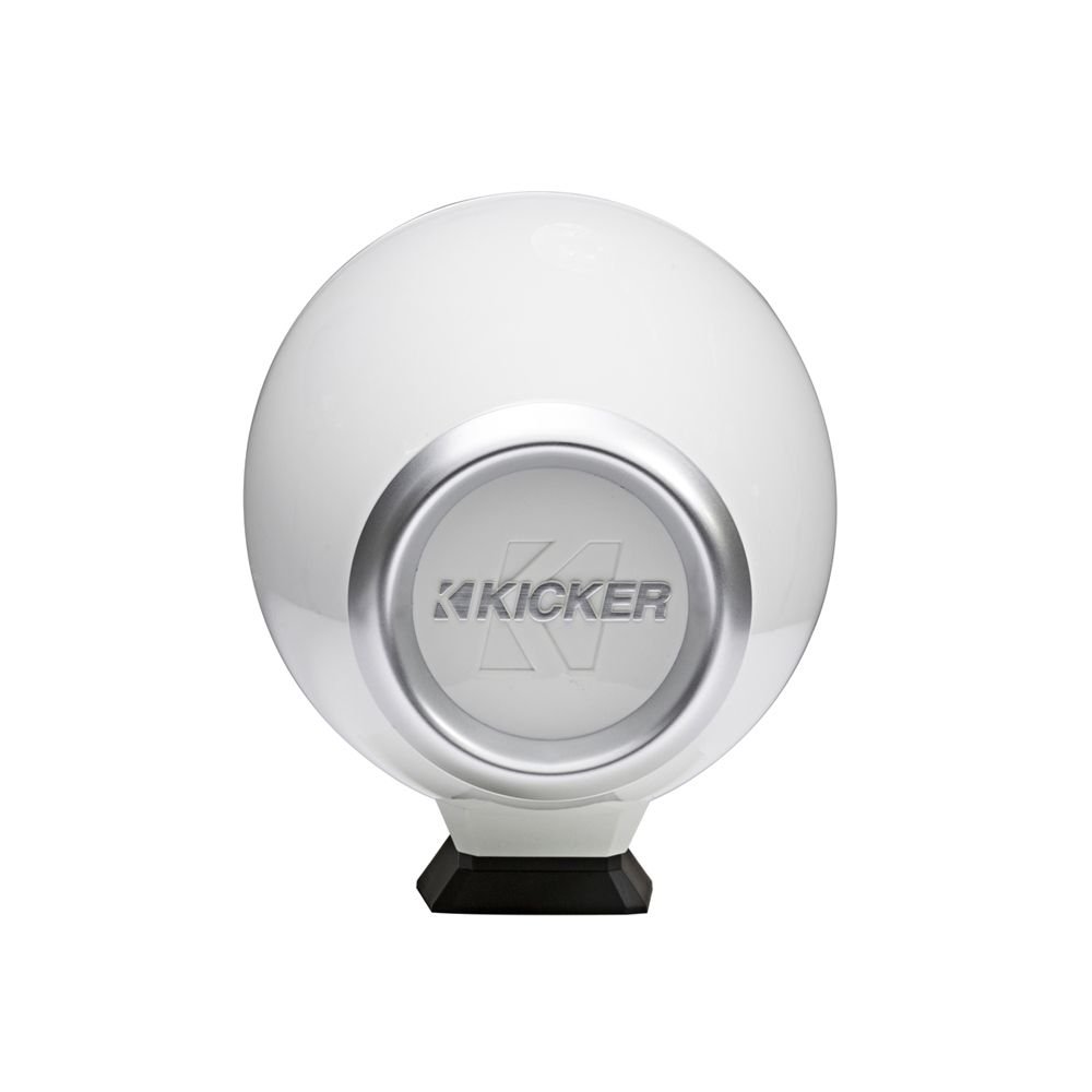 KICKER KM Series 6 1/2" 2 Way Marine Speakers With Polypropylene Cones Pair Charcoal And White 45KM654L - Best Buy