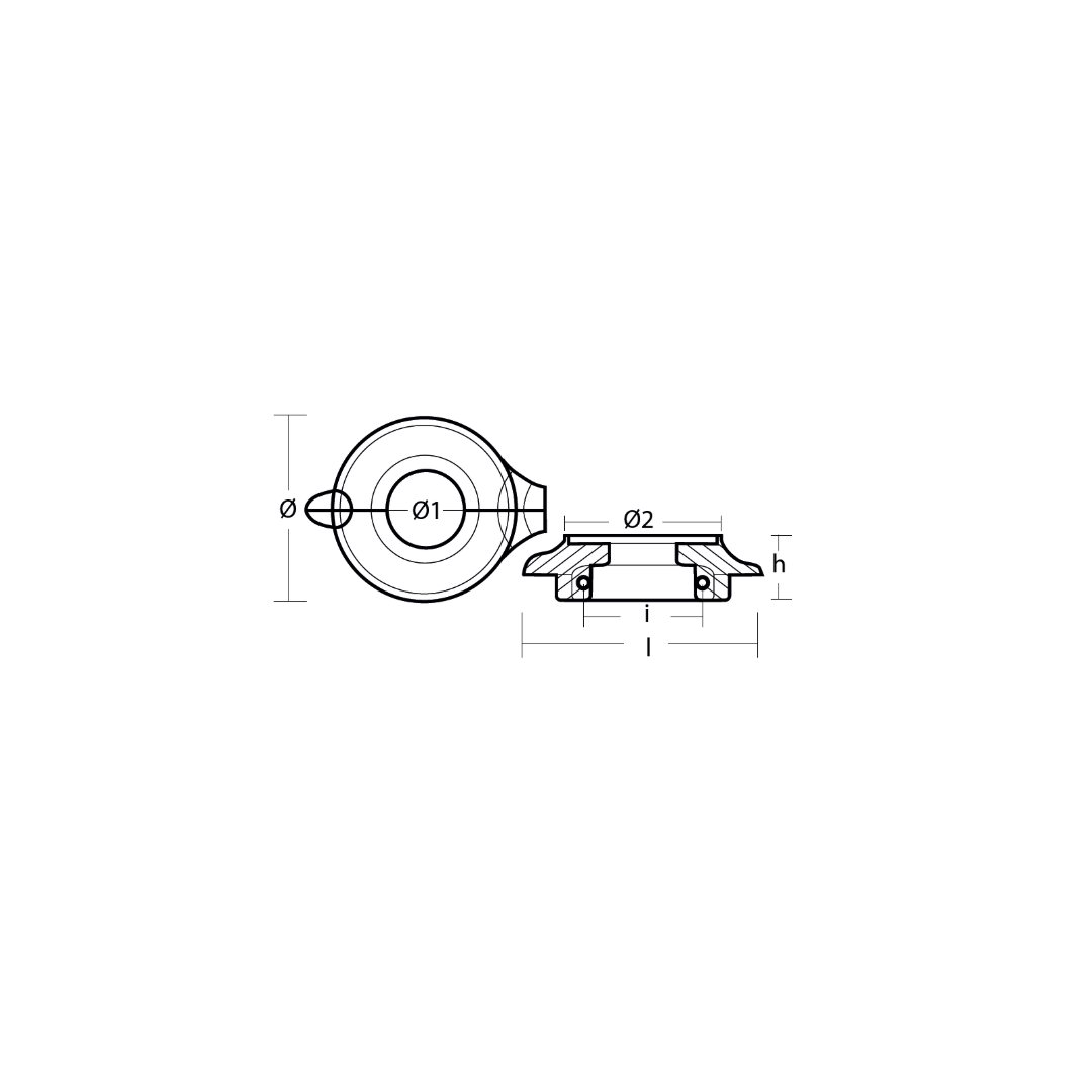 Tecnoseal Technoseal Volvo Penta 130/140/150 Split Collar for Saildrive ...
