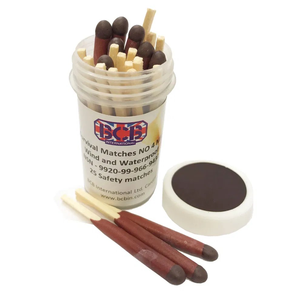 Weatherproof Match BCB Survival Matches CN327A (Single Tub) - TCS Chandlery