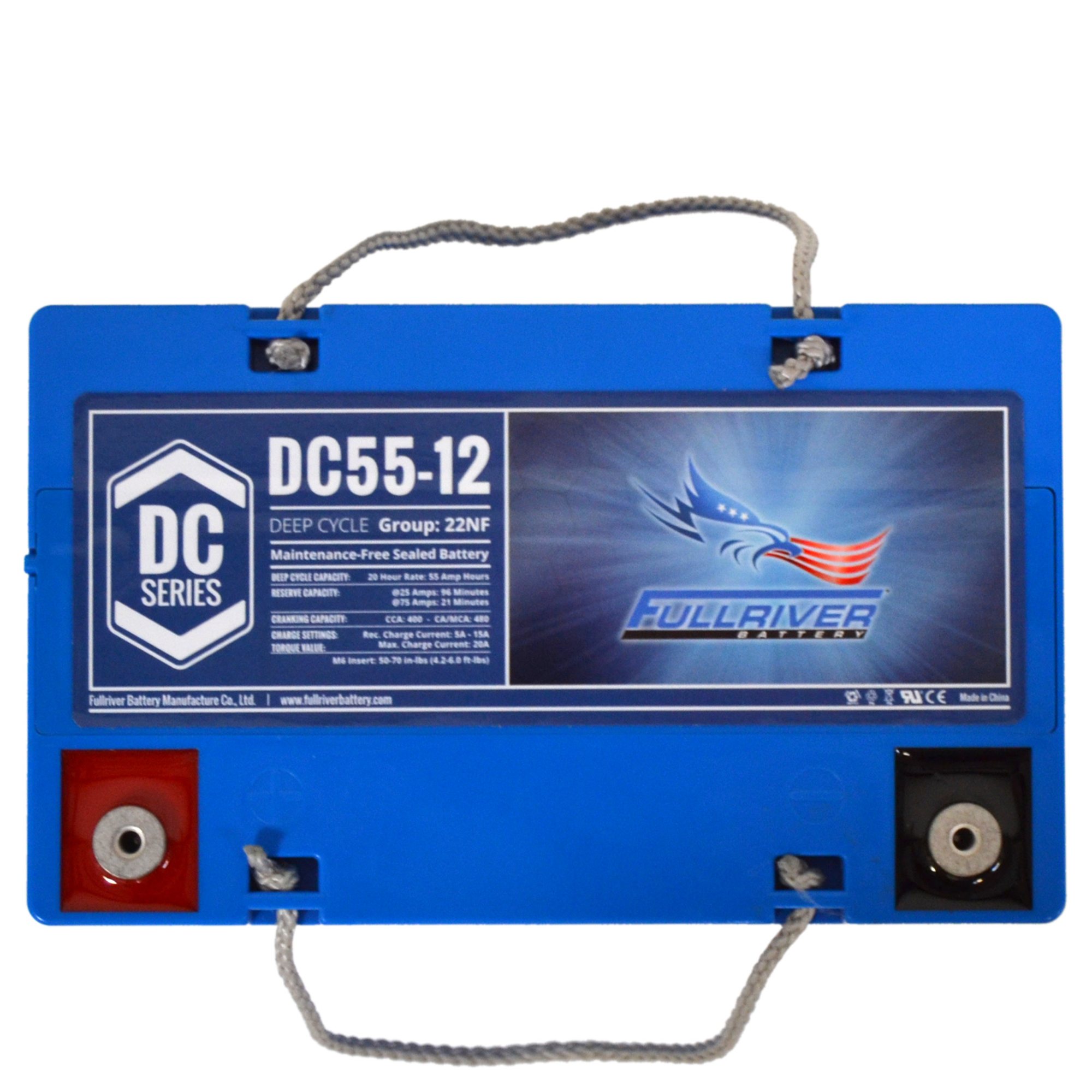 Fullriver Dc Fullriver Battery DC Series Battery 12V 55Ah Battery (DC55-12) - TCS ...