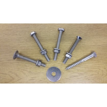 A4 Stainless Steel Hex Head Fixings