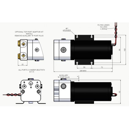 Hy-Pro Drive  PR+ REVERSING ELECTRO-HYDRAULIC POWER UNIT