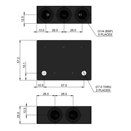 Hy-Pro Drive MARINE AUTOPILOT PILOT OPERATED CHECK VALVE