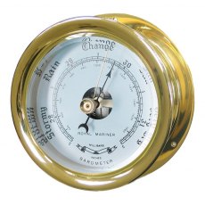 Meridian Zero Capstan Brass Barometer