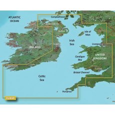 Garmin Bluechart G3 Vision VEU004R Irish Sea