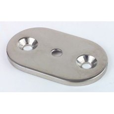 Polished Stainless Steel Grab Rail Adaptor Plate