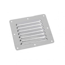 Stainless Steel Louvered Vent 128x116mm