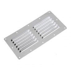 Stainless Steel Louvered Vent 232x118mm
