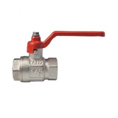 Nickel Plated Brass Lever Handle Ball Valve 1/2' BSP