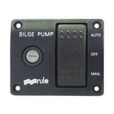 Rule 3 Way Rocker Switch Bilge Pump Panel 24v