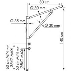 Plastimo Cargo Boom