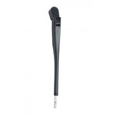 Vetus Black Single Wiper Arm for DIN Motor 395-481mm