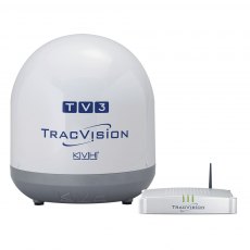 KVH TV3 TrackVision Marine Satellite TV System - Single LNB