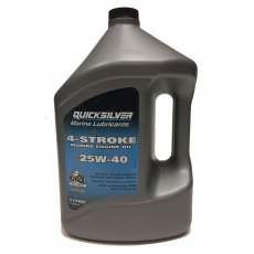 Quicksilver SAE 25W-40 Sterndrive & Inboard Engine Oil - 4Ltr