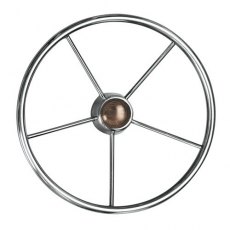 Ultraflex V23 400mm Stainless Steel Steering Wheel