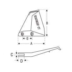 Outboard Engine Hydrofoil 50HP +