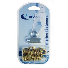 10mm Brass Canopy Eyelet Kit