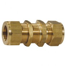 Equal  5/16  tube x 5/8 BulkHead Coupling