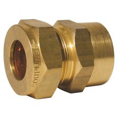 Female Stud Couplings 3/8 Tube x 1/4  BSP Parallel