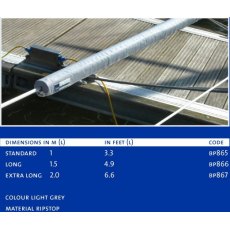 Blue Performance Sea Rail Covers - Extra Long