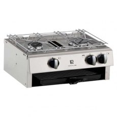 Tasman 4500 LPG 2 Burner Hob/Grill (No Ignition)