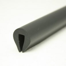 Wilks Flexible PVC 1/5 9mm U Fendering - 12mtr