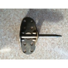 Stainless Steel Pintile Rudder Fitting 80 x 32mm