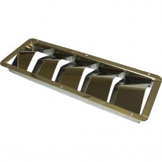 Stainless Steel Wide Slotted Louvre Vent