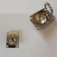 Chromed Solid Brass Flush Ring