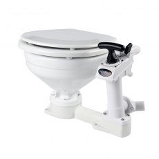 Seaflo Compact Bowl Manual Marine Toilet